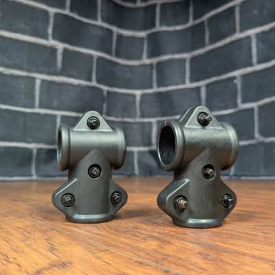 Alesis 1.5" Drum Rack T‑Clamps (Pair) – Command / Forge / Surge Compatible – Black – Heavy‑Duty Mounting Hardware image 3