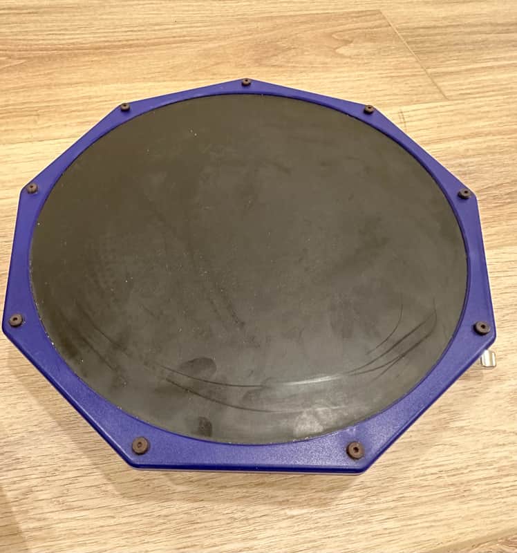 Synesthesia Mandala Electronic Drum - V2 Purple & Black Pad 2009 - Danny Carey Signature Pads image 1