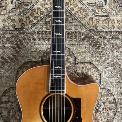 Eastman AC522CE-GB Grand Auditorium Acoustic-Electric w/ Case, Pro Setup image 3