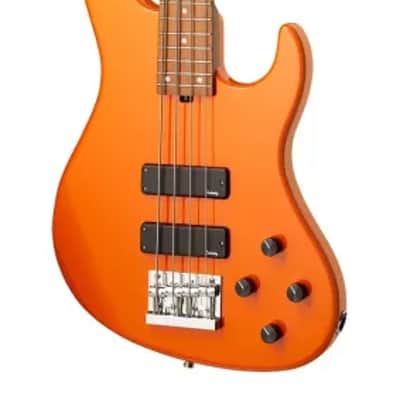 Sadowsky MetroExpress 24-Fret Modern Bass, Roasted Maple Fingerboard, 4-String - Solid Candy Apple Orange Metallic High Polish image 4