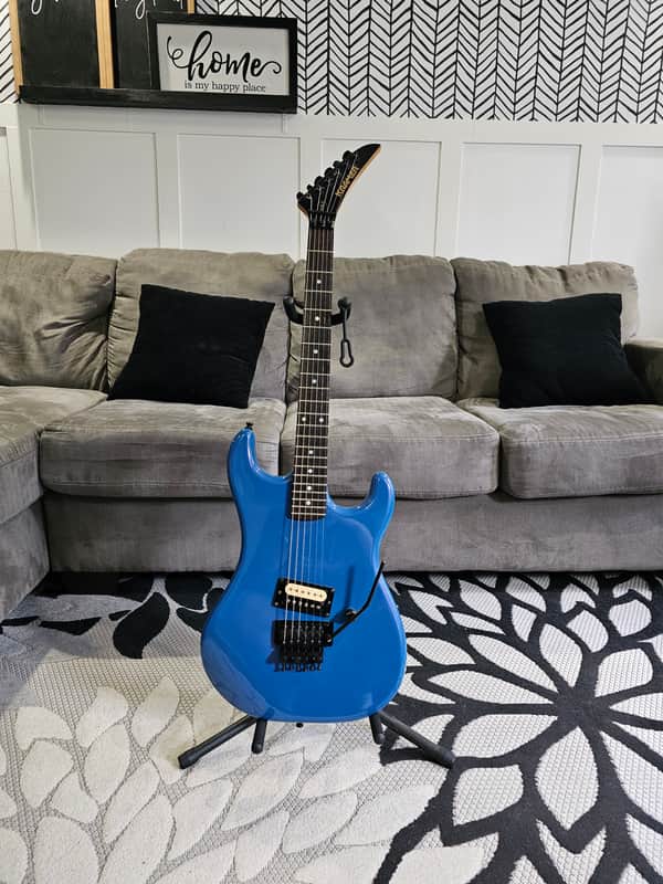 Kramer Baretta USA 1986 - Flip flop Blue image 1