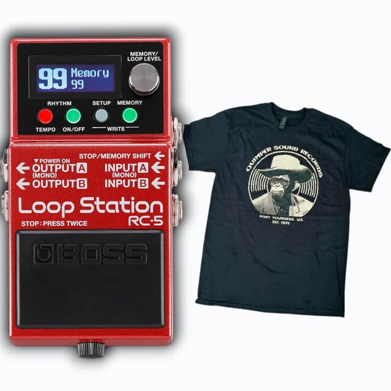 Boss RC-5 Loop Station Pedal FREE XXL MONK SHIRT INCLUDED!! image 1