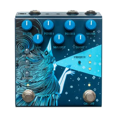 Old Blood Noise Endeavors Dark Star Stereo Soundscape Reverb Effects Pedal image 2