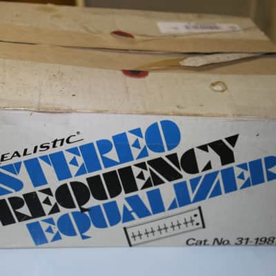 Restored Realistic  5 band Graphic Equalizer 31-1987 (9) with original box image 22