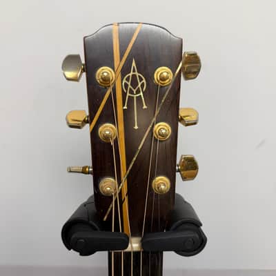 Vintage Alvarez by Kazuo Yairi DY-1 Acoustic Electric Guitar with Gig Bag Made in Japan 1990 image 3