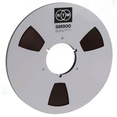 RTM R34720 SM900 1/2’’ x 2500' Analog Tape in Metal Reel with NAB Hub image 1