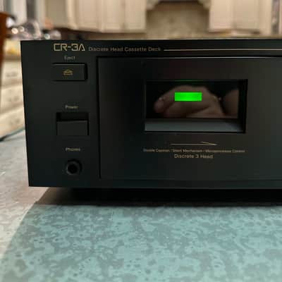 Mint Nakamichi CR-3A 3-head cassette deck w/ Original Accessories & Box | Tested, Fully Functional image 4