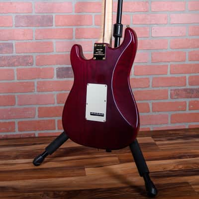 Fender Custom Shop 60th Anniversary Presidential Stratocaster AAA Flame Maple Top Wine Red Stain 2006 w/OHSC image 8