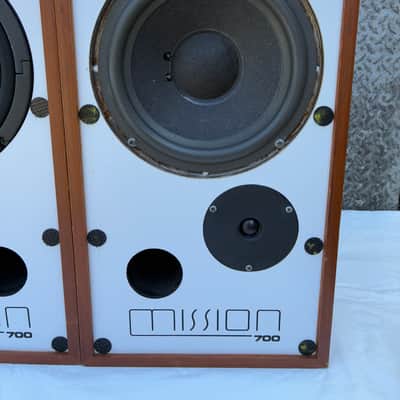 Pair Of Mission 700 Bookshelf Speakers Speaker System FREE SHIPPING image 3
