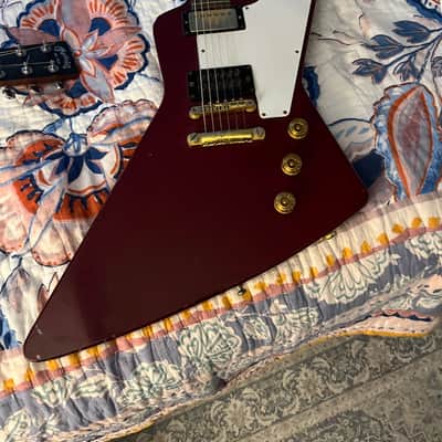 Gibson Explorer 1977 - Wine Red image 20