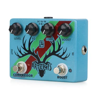 Caline DCP-01 Artemis Compressor Pedal & Boost Effect Pedal  Free Shipment,price include the import duty for US buyer image 2