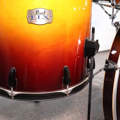 Pearl ELX Export 6pc Drum Kit Set 22/16/13/12/10/14" Burnt Toast image 7