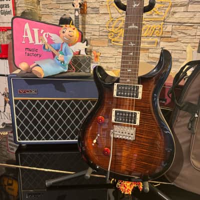 PRS SE CUSTOM 24 Black Gold  Lefty / Zurdo image 2