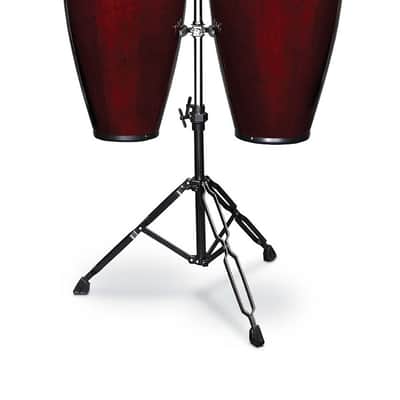 Latin Percussion LP Aspire 10 - 11" Conga Set - Oak Dw Black w/ Stand (LPA646-DW) image 2
