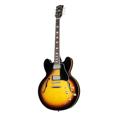 Epiphone 1962 ES-335 Reissue Vintage Burst - Semi Acoustic Guitar image 7
