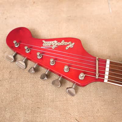 Hagstrom Viking 1960's Cherry Red image 10