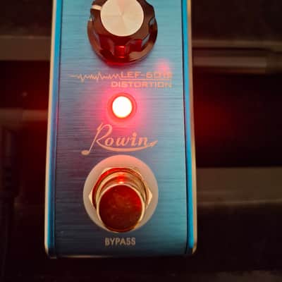 Rowin : Distortion mini pedal, w/ 3 distortion modes - a Suhr Riot clone, 2020s (Model# LEF-601B) image 5