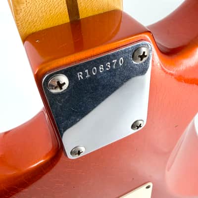 2010 Fender Custom Shop '57 Stratocaster Journeyman Relic - Candy Tangerine image 12