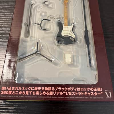 Fender Miniature 1957 Black Stratocaster Relic (approx. 2010) image 15