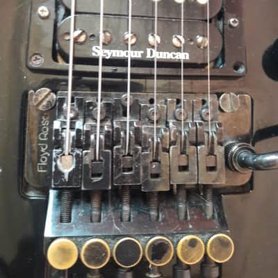 Vintage 1987 American Kramer Sustainer guitar maple neck image 7