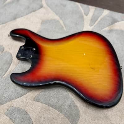 Vintage 1971 Fender Jazz Bass loaded body 1970s Original image 12