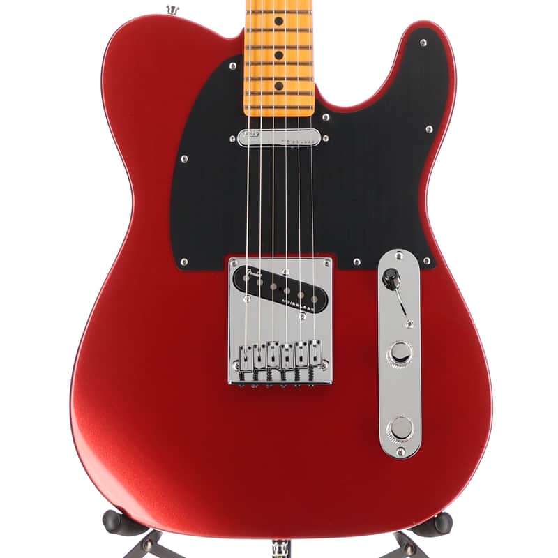 Fender Certified Pre-Owned American Ultra II Telecaster®, Maple Fingerboard, Sinister Red (T3) (34430)