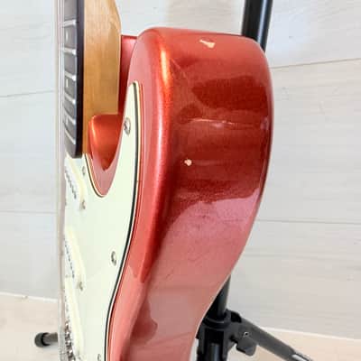 Brunswick S-Type Electric Guitar Metallic Red w/ Gig Bag – Strat Style Player image 7