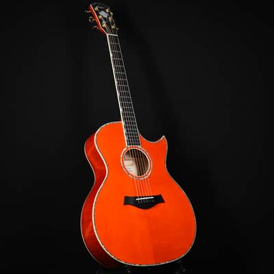 Taylor Doyle Dykes Signature Model w/ Sitka Spruce Top & Big Leaf Maple Back and Sides Acoustic/ Electric- Translucent Orange 2026 (1203066085) image 10