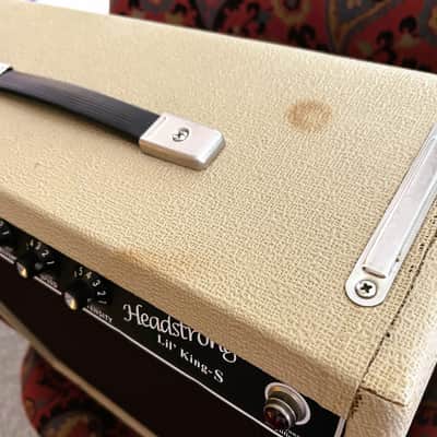 Headstrong Lil' King S 1x12 Combo - Blonde/Oxblood - Factory Mids Mod image 13