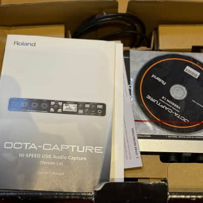 Roland UA-1010 Octa-Capture Hi-Speed USB Audio Interface 2010s - Black image 2