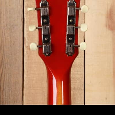 Silvertone Aristocrat 1356 1950s - Red to Gold Sunburst image 8