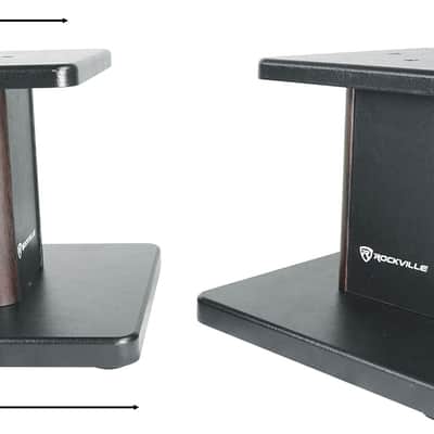 Rockville ELITE-5D 5.25" Dark Wood Computer Speakers w/Bluetooth+Desktop Stands image 19
