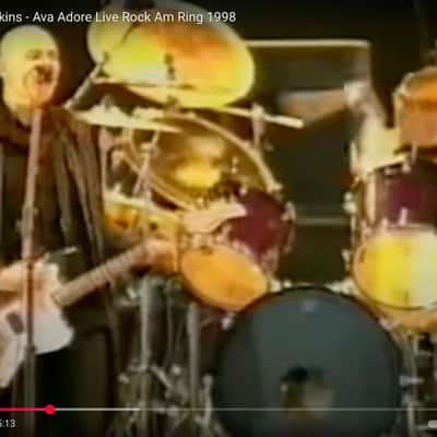 Tama Kenny Aronoff, Tama Starclassic Maple, Smashing Pumpkins, Melissa Etheridge Drum Set 1998 - Purple Lacquer image 2