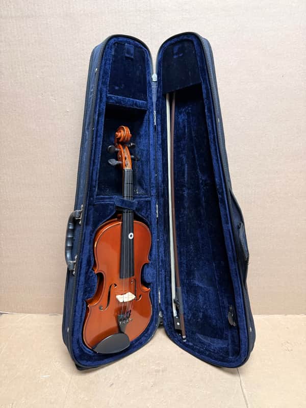 Prima PI03 3/4 Violin Outfit w/ Bow & Case - Used, Good Condition image 1