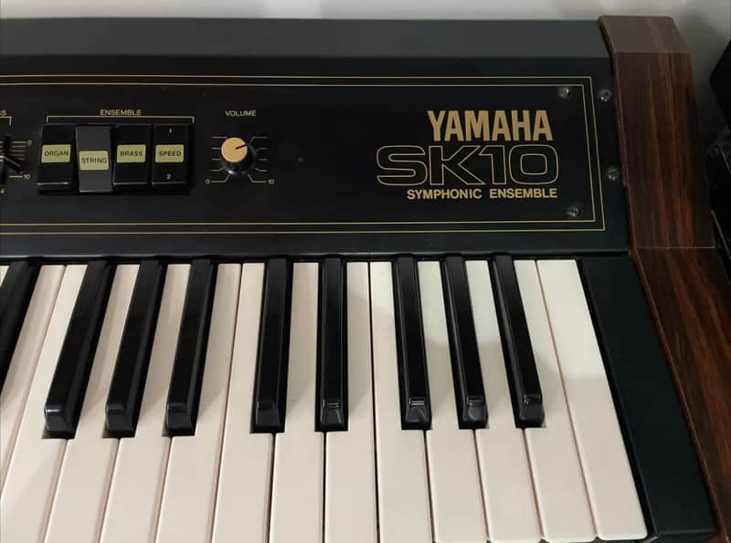 Yamaha SK-10 Symphonic Ensemble Synthesizer 1979 - Black | Reverb
