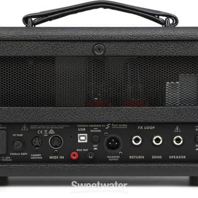 Revv D20 20-/4-watt Tube Head - Black Tolex (RevvD20Td2) image 5