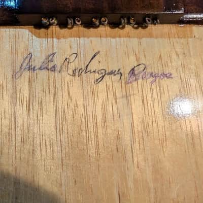 #23 Julio Rodriguez Burgos Puerto Rican Cuatro – Handmade – With Hard Case image 8