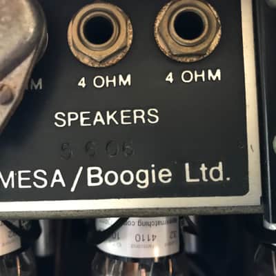 Mesa Boogie MKIIB>IIC>IIC+ 1980 Vinyl/Black image 6