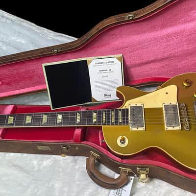NEW! Gibson Custom 1957 Les Paul Standard - Mustard Gold, Ultra Heavy Aged - Limited Edition 2026 Custom Collection - 8.45lbs - IN-STOCK! - Authorized Dealer - G07578 image 13