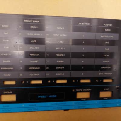 Korg DDD-5 - Manual + Rhythm Overlay Sheet Part image 10