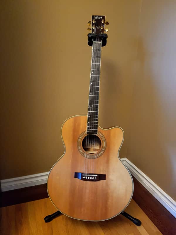 Cort SJ5 SN Jumbo Acoustic Guitar | Reverb