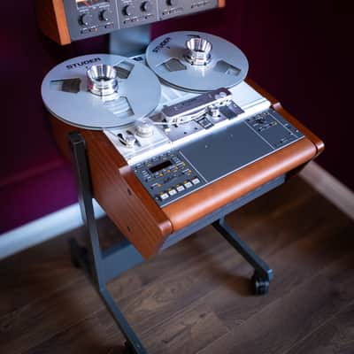 Studer A807 MKII early-90s - Grey and wood image 11