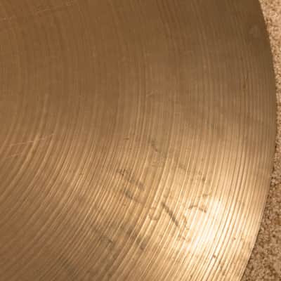 1970s Zildjian 21" A Ride Medium Cymbal 2879g image 3