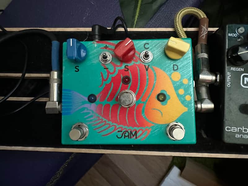 JAM Pedals Ripply Fall 2010s - Hand Painted image 1