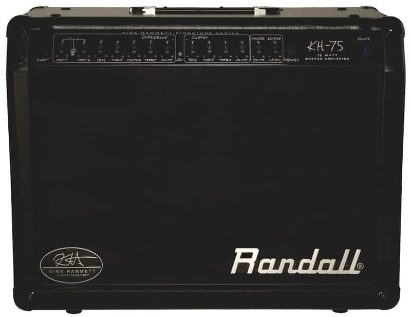 Randall Kirk Hammett KH75 75W 1x12 Guitar Combo Amp - Black image 1