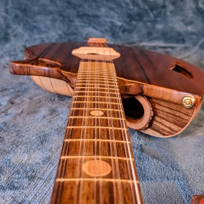 Raysrootworks 10 string shell back tenor ukulele. image 14
