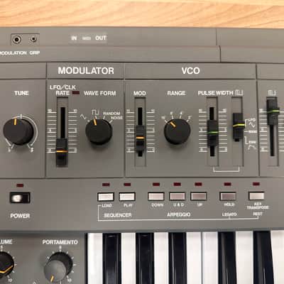 Roland SH-101 32-Key Monophonic Synthesizer 1982 - 1986 - Gray image 2