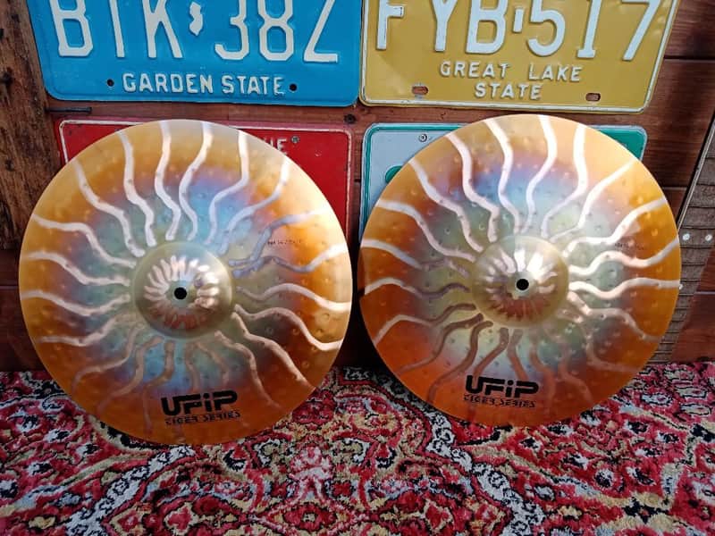 UFIP Tiger 14" Hi Hat. NEW! image 1