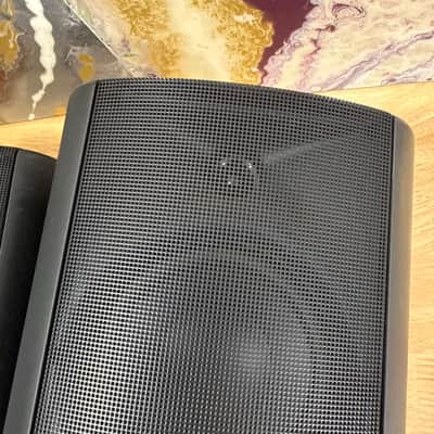Acoustic Research AR EDGE Bookshelf Black Speakers with Stand Mounts Audiophile image 9