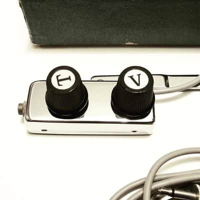 Vintage Menorm GP-3 Acoustic Magnetic Guitar Pickup Microphone 1960s Japan NOS image 2